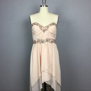 •Sequins Hearts• Chiffon Dress